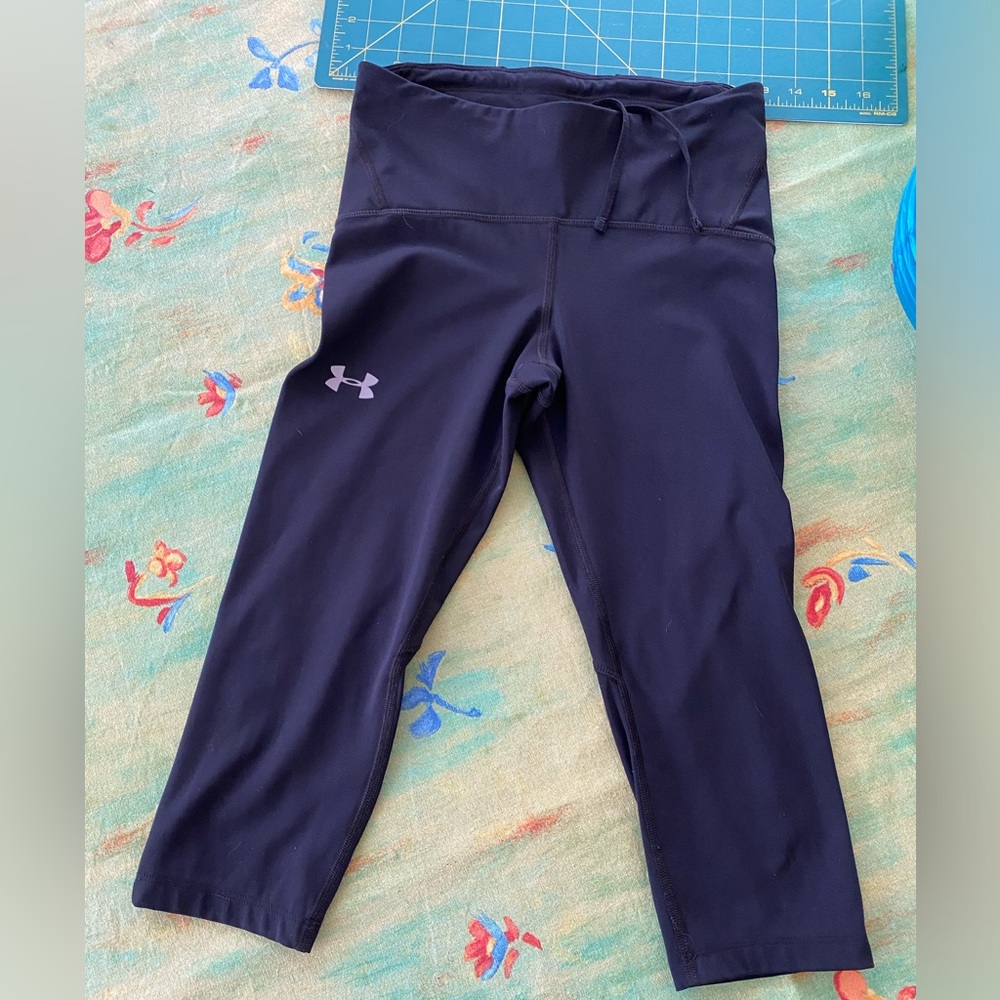Under Armour 3/4 Running Tights Size Small